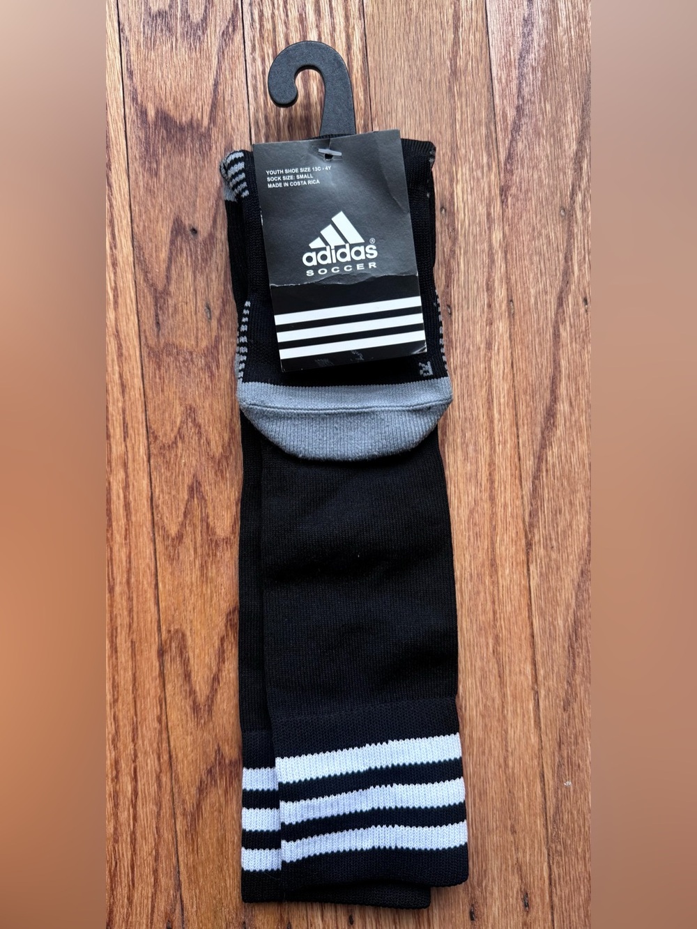 Copa Zone Cushion 5 OTC Soccer Socks – Black, Size S – NWT